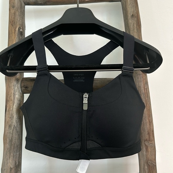 Nike Dri-FIT Alpha Womens High Support Padded Zip-Front Sports Bra Sz S (A-C) - Picture 4 of 14